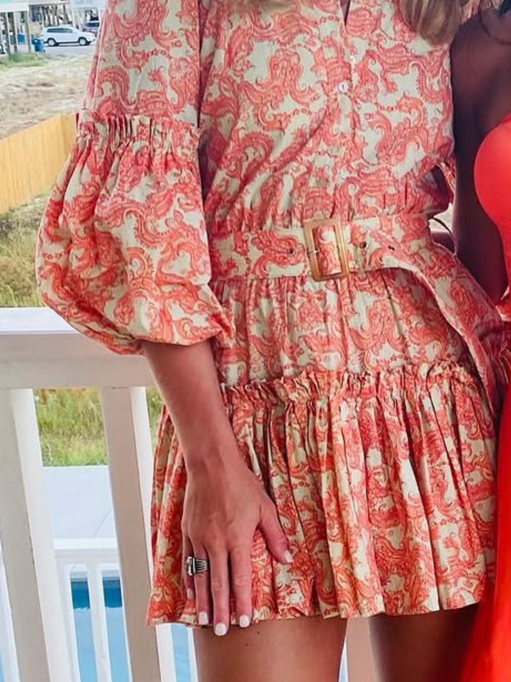Lucia Paisley Mini Dress